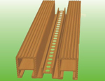 Wooden Plastic Diffusion(Modular:SWQRD35C8A)